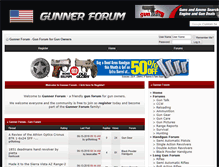 Tablet Screenshot of gunnerforum.com